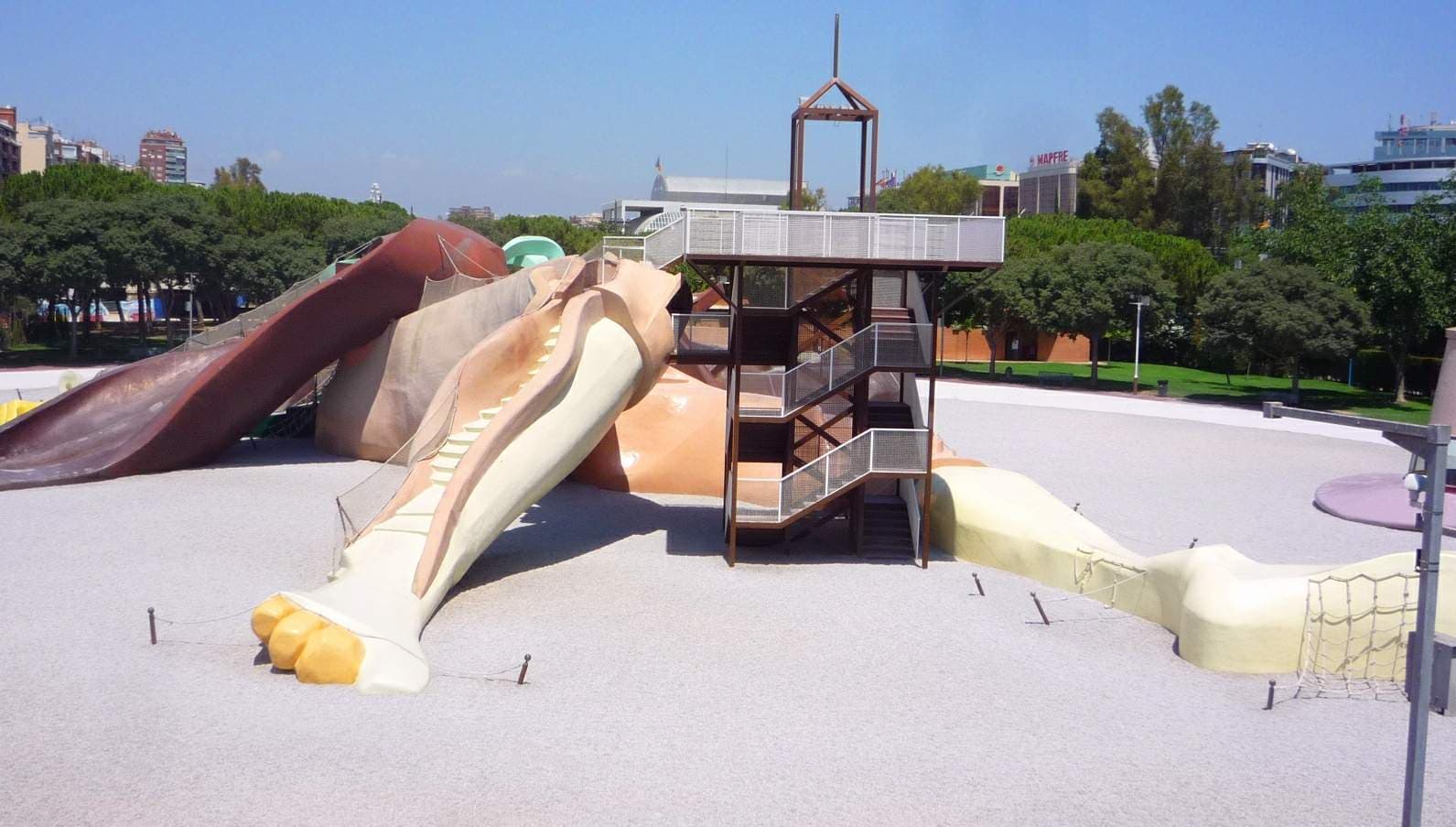Parque Gulliver en el Jardín del Turia de Valencia
