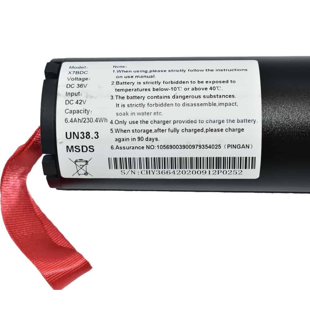 Batería Cecotec Outsider / Bongo serie A – 6,4 AH