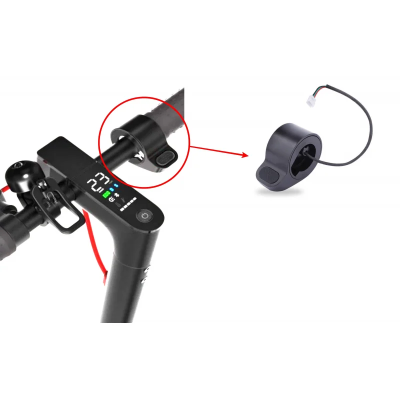 Acelerador para Xiaomi (negro)