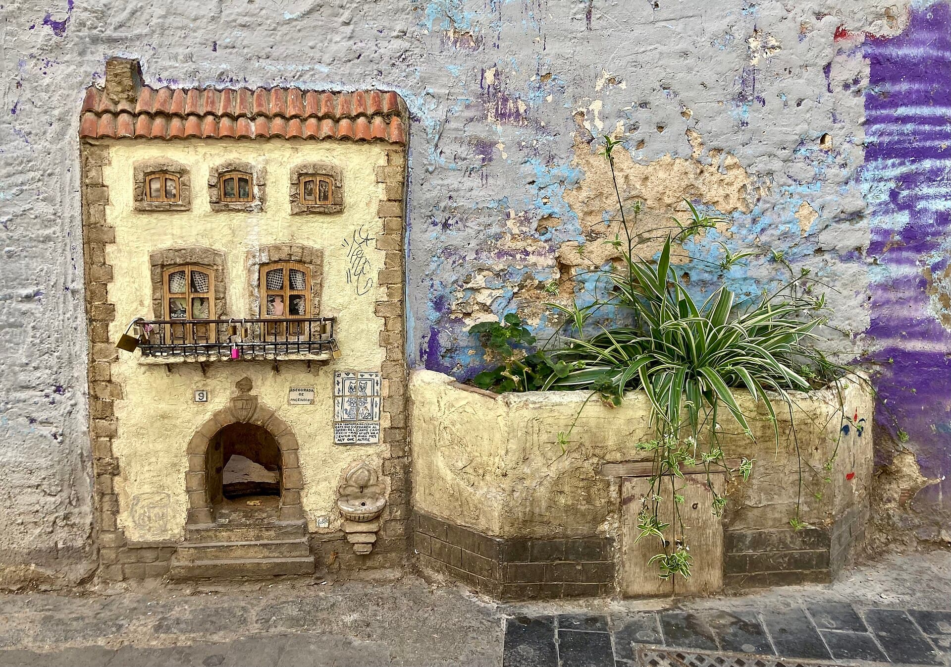Casa de los Gatos en el barrio del Carmen de Valencia
